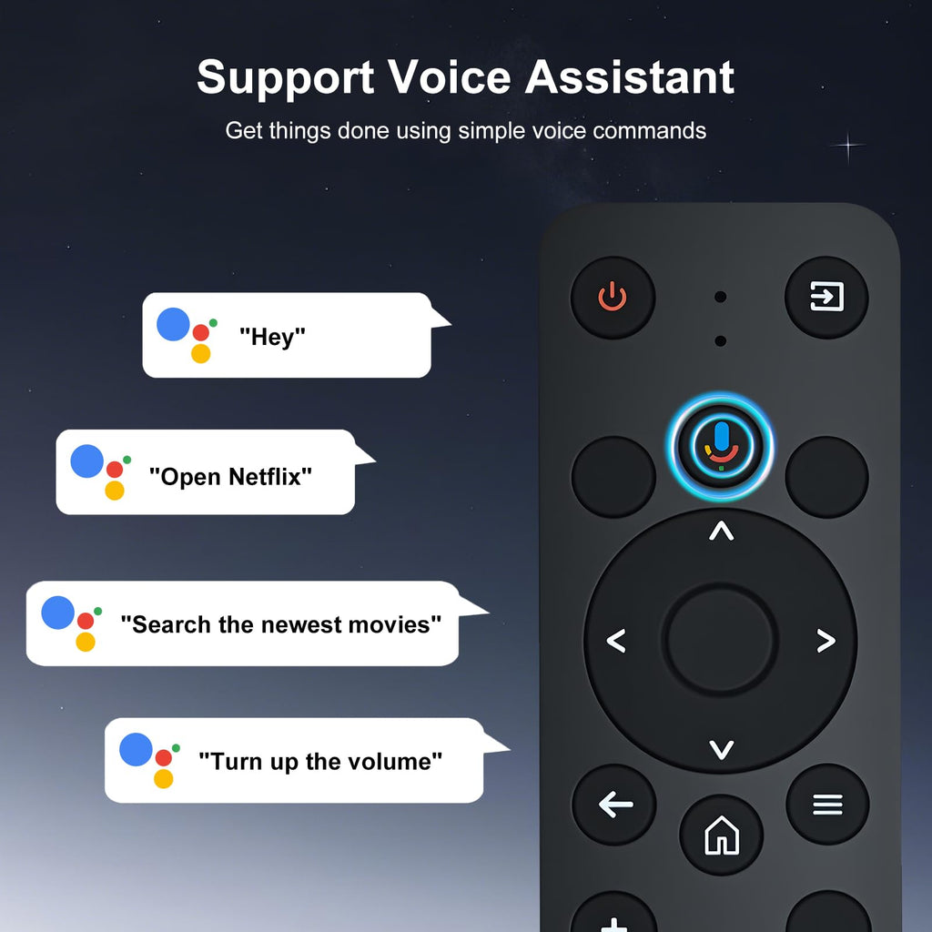 4K Projector with WiFi and Bluetooth, 1500 ANSI Google TV Projector