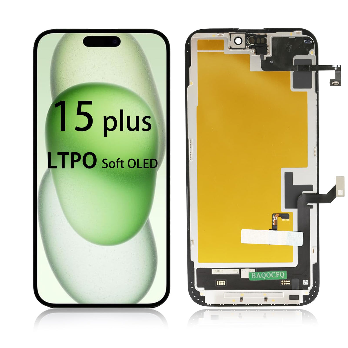 Soft LTPO OLED for iPhone 17 Pro Max Screen Replacement