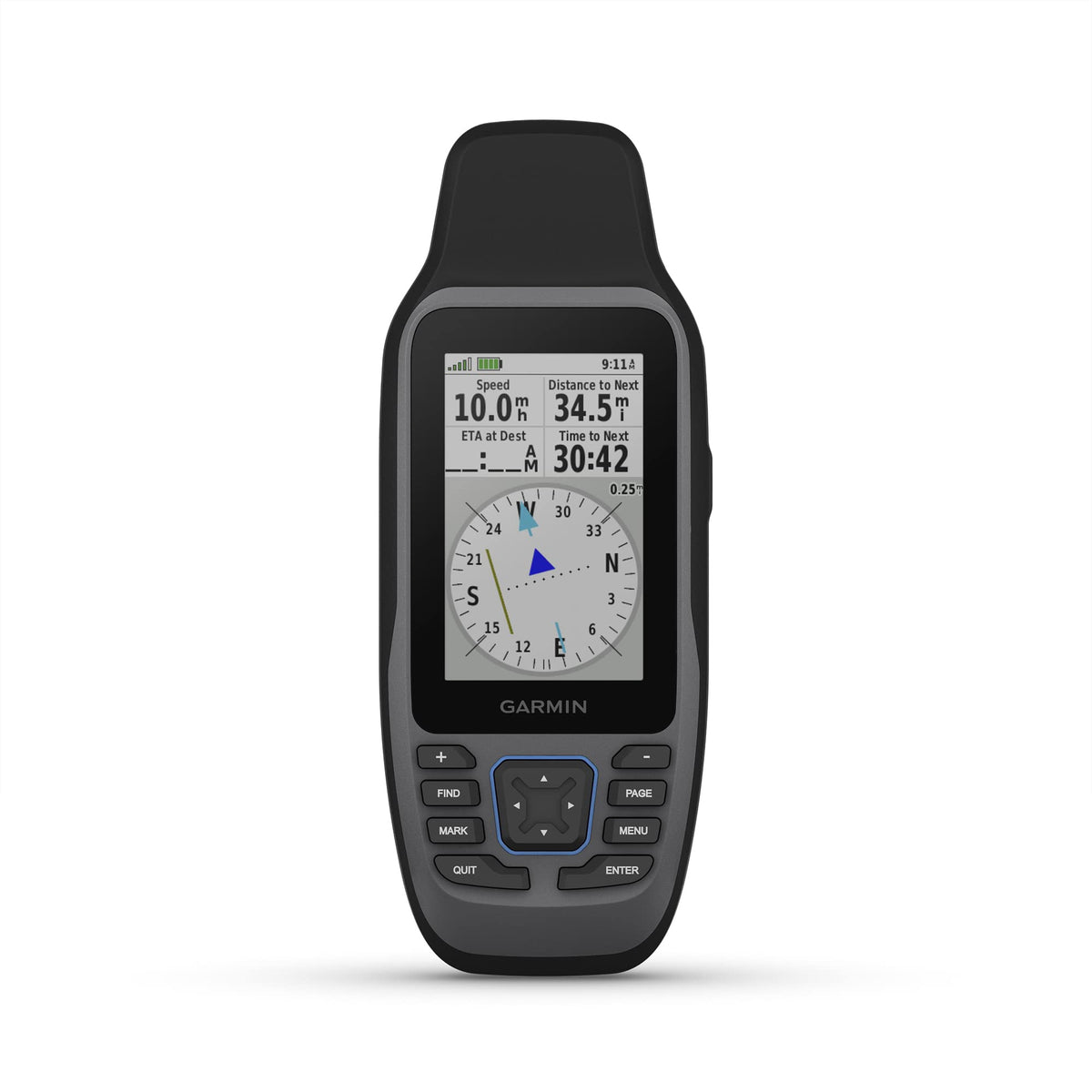 Garmin GPSMAP 79sc, Marine GPS Handheld Preloaded with BlueChart g3 Coastal Charts, Rugged Design and Floats in Water