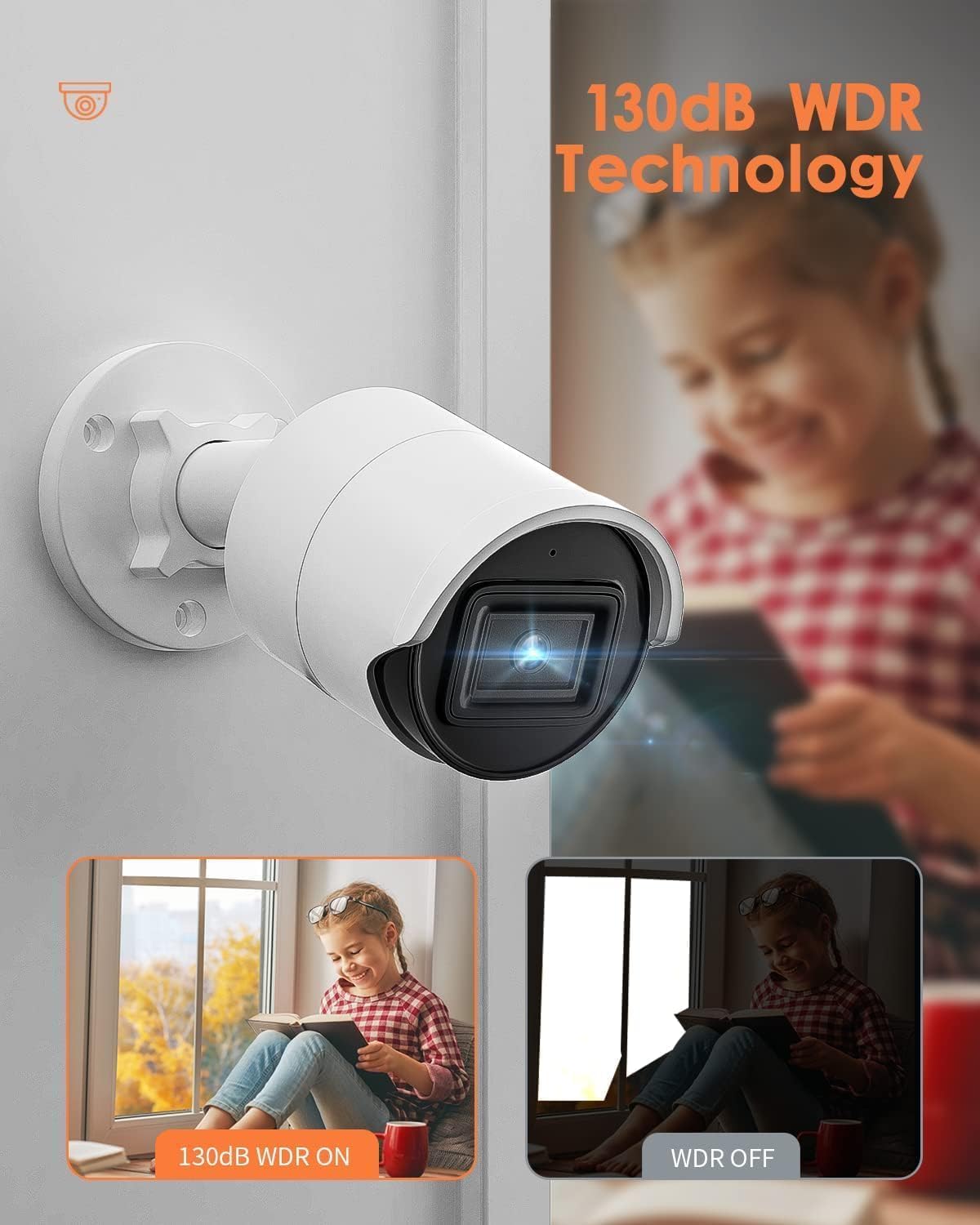 DS-2CD2086G2-IU 4K 8MP POE Bullet IP Camera 2.8MM Lens Mic Ⲏіkconnect