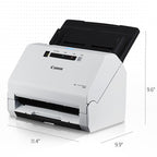 Canon imageFORMULA R40 - Office Document Scanner, Windows and Mac, Duplex Scanning, Easy Setup, Scans a Wide Variety of Documents, Scans to Cloud