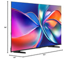 Hisense 65" QD6QV QLED 4K VIDAA TV Bundle with HDMI Cable & CPS
