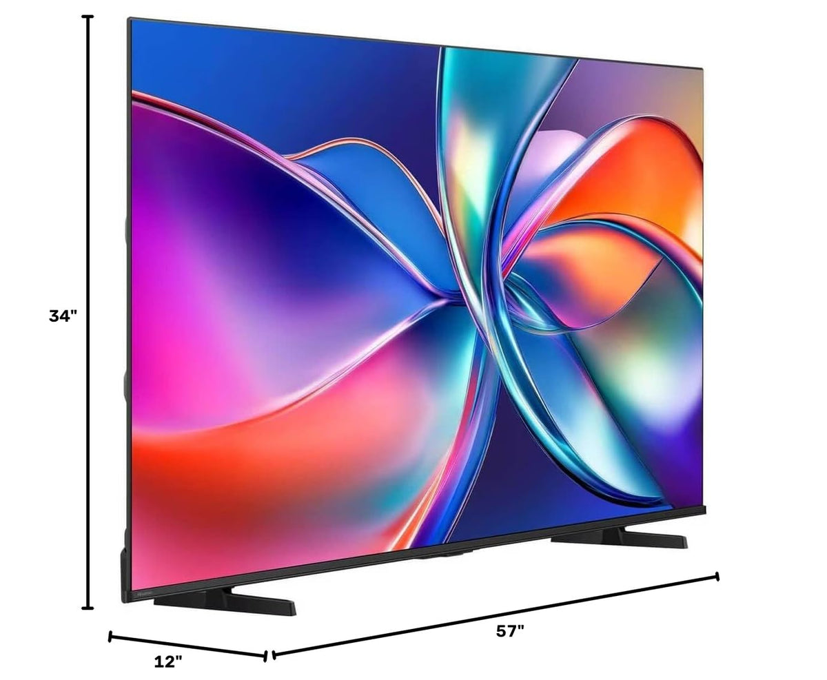 Hisense 65" QD6QV QLED 4K VIDAA TV Bundle with HDMI Cable & CPS