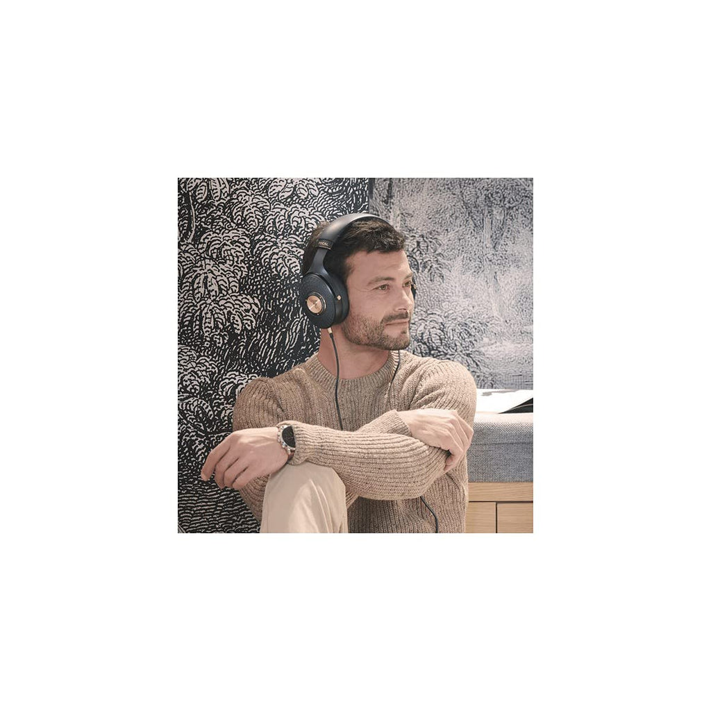 Focal CELESTEE Closed Back Over Ear Headphones (Navy Blue)