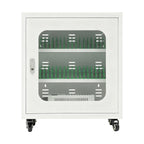 20-Unit Charging Cabinet for Phones, Black