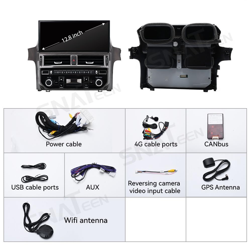 Android Car Stereo Radio for Lexus GX400/GX460 2010-2021 (8+256GB)