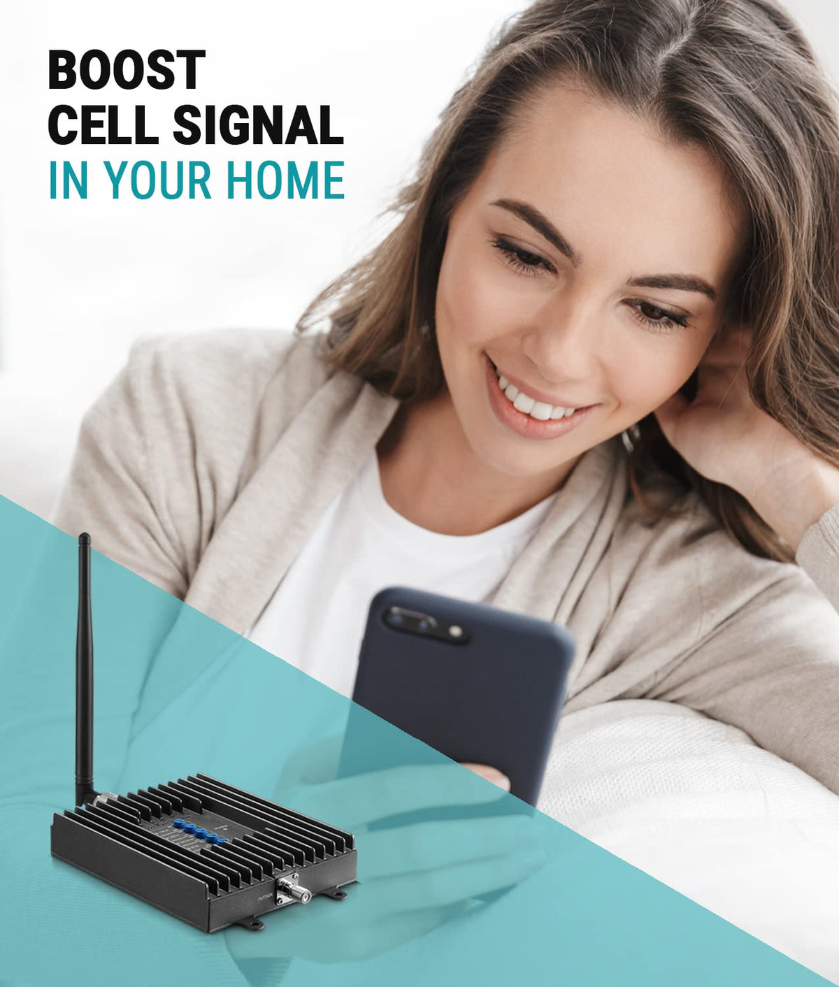 SureCall Fusion4Home 5G & 4G LTE Cell Phone Signal Booster up to 3000 sq ft