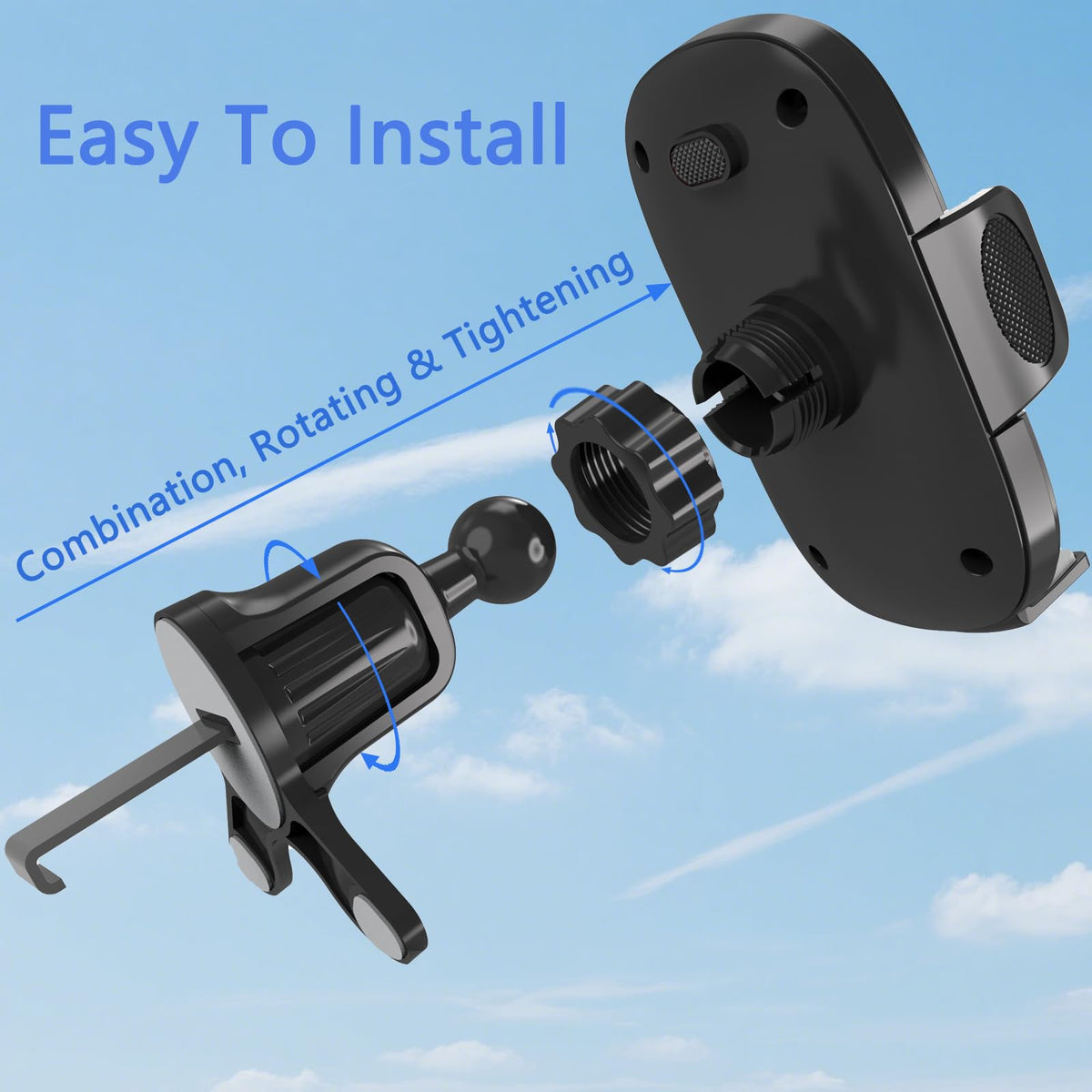 Universal Car Vent Phone Holder for iPhone 17 Pro Max and More,30PCS