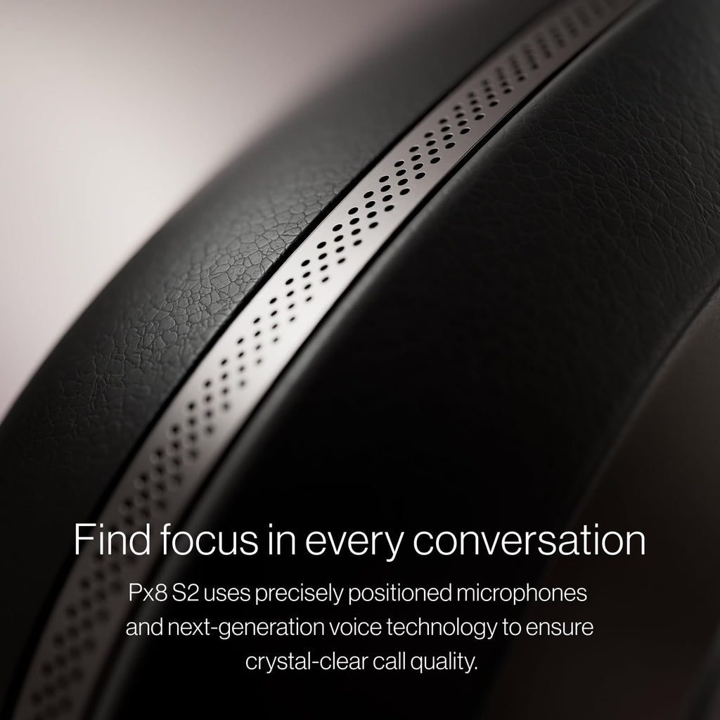 Bowers & Wilkins Px8 S2 Wireless Over-Ear Headphones, Warm Stone