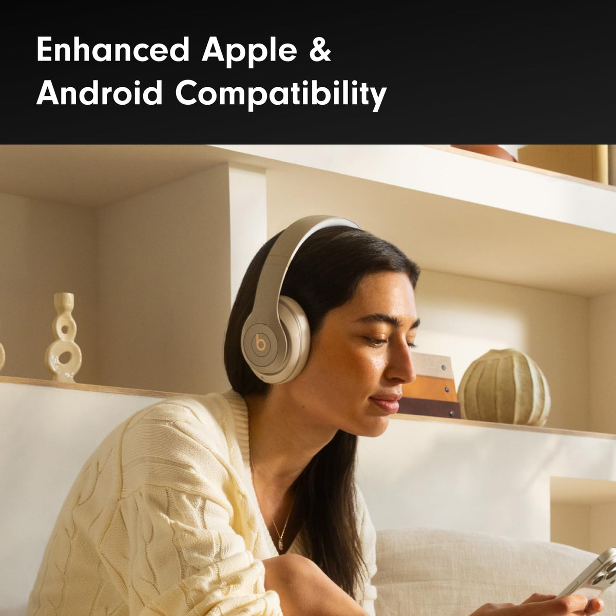 Beats Studio Pro Premium Wireless Over-Ear Headphones- Up to 40-Hour Battery Life, Active Noise Cancelling, Great for Travel & Commuting, USB-C Lossless Audio - Amazon Exclusive Khaki