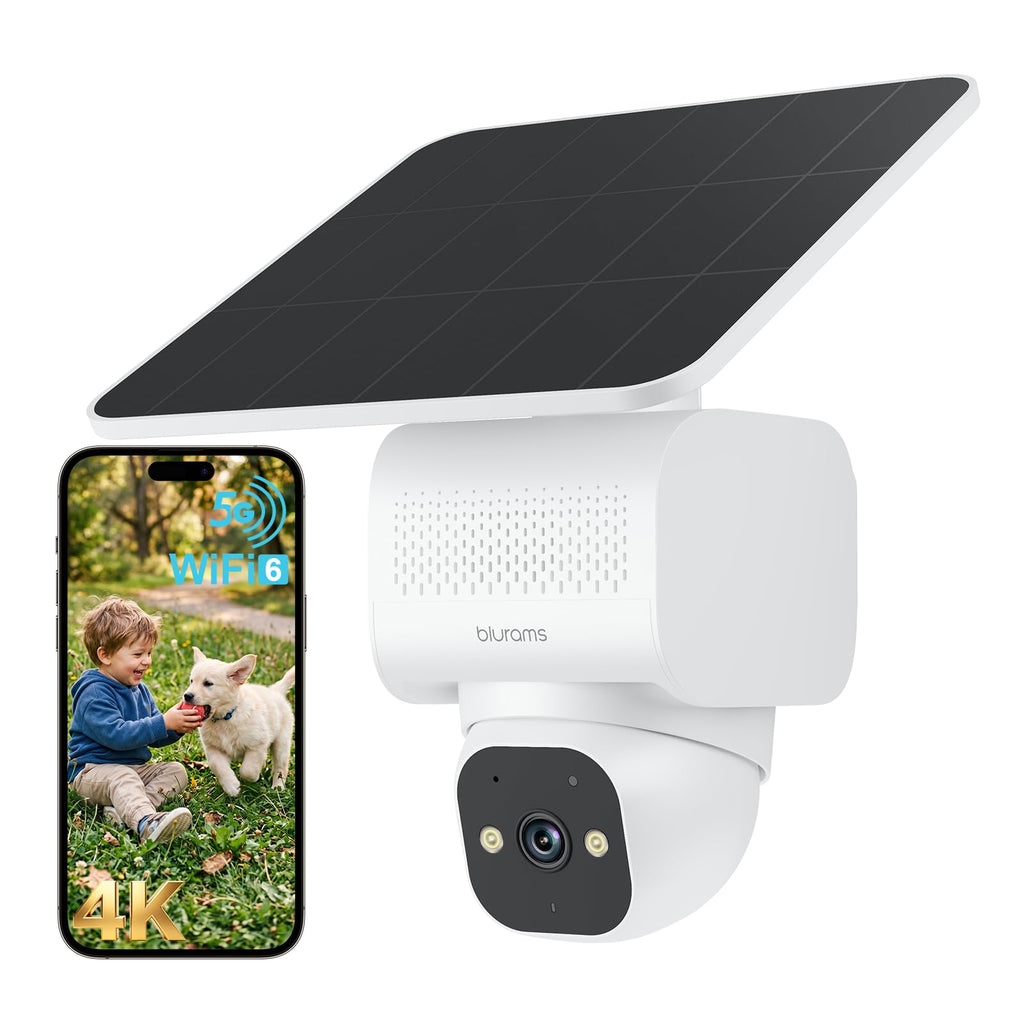 blurams 4K Ultra Security Cameras Wireless Outdoor, 2Pack