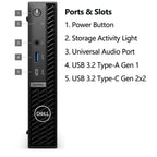 Dell 2026 OptiPlex 7010 Compact Mini Desktop Computer for Office & Home, Lifetime Office 365, Copilot AI, 16GB DDR5 RAM, 512GB PCIe SSD, WiFi 6E, Triple 4K Display, Windows 11 Pro