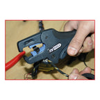 Self regulating wire stripper, 0.02-10mm