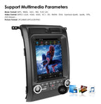 Android14 10.4 inch HD Touchscreen Car Radio Upgrade for F150 2009-2014 Wireless Carplay | Android Auto 2G+64G WiFi GPS Navigation Bluetooth 5.0 FM,SWC,Car Tablet