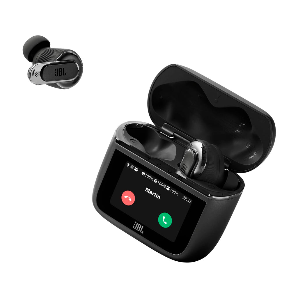 JBL Tour Pro 3 True Wireless Earbuds, Smart Noise Cancelling - Black