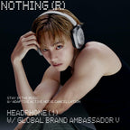 Nothing Headphone (1) Hybrid Active Noise Cancelling Headphones, Wireless Over-Ear Headphones with 6 Mics, 80Hrs Playtime, Hi-Res Audio, KEF-Tuned, Spatial Sound, Comfort Fit & Fast Charging Black