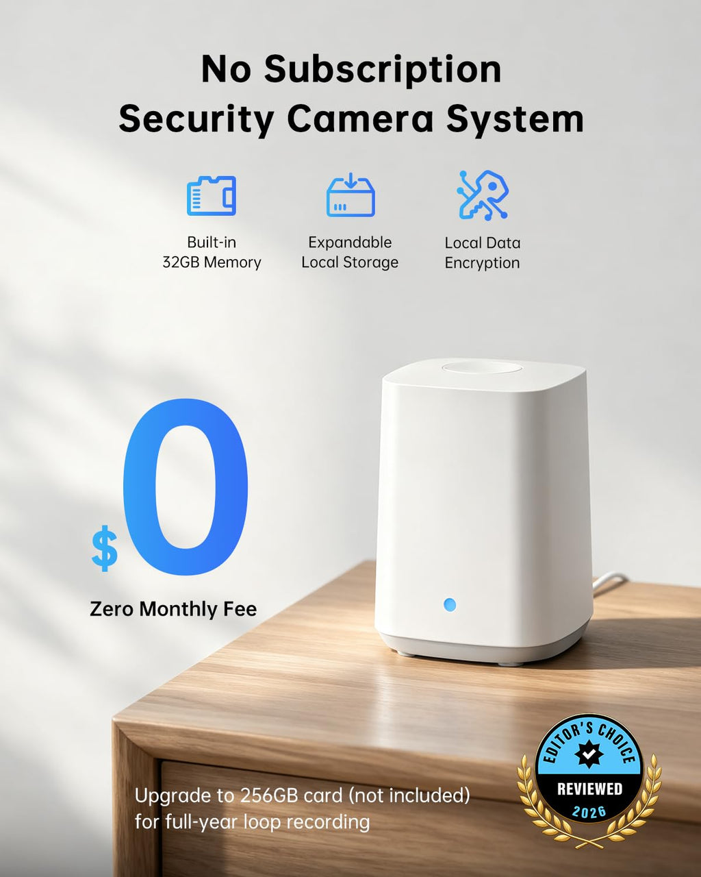 4K Solar Security Cameras Wireless Outdoor Home System, 4-Cam Kit