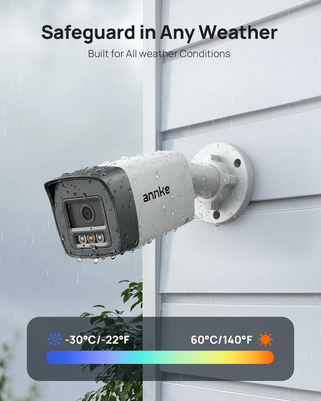 ANNKE 16 Channel Security Camera System 5MP PoE, Two-Way Audio, 2TB HDD