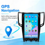 13.8-inch Car Stereo Android 15 8Core 4+64G Player with CarPlay Android Auto 5G WiFi BT DSP FM/RDS Radio SWC for Infiniti G35 G37 G25 2003-2015 GPS Navigation with Backup Camera