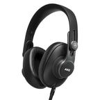 AKG Pro Audio K371 Wired Over-Ear, Closed-Back, Foldable Professional Recording Studio Headphones, Studio Monitor Mixing, Podcast, DJ Stereo Headsets, Black