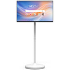 32 Inch 4K UHD Smart Board, Portable TV with Rolling Stand, Touch Screen