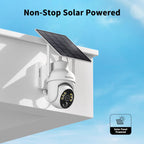 SEHMUA 2K Solar Security Cameras Wireless Outdoor, 4 Pack 360° View Pan/Tilt WiFi Security Camera Outside with Color Night Vision, Easy to Install, PIR Alarm, 2-Way Audio, White