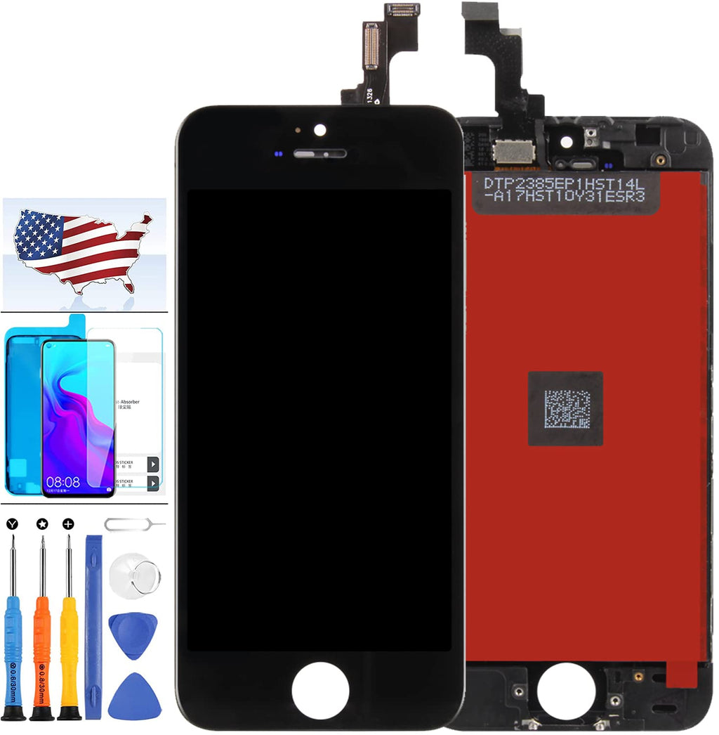 for iPhone 17 Pro Max Screen Replacement 6.9 inch OLED Full Display Assembly with Promotion 120Hz, OEM Grade Soft OLED, True Tone & Face ID Supported, DIY Repair Kit with Tools, Black