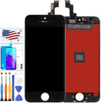 for iPhone 17 Pro Max Screen Replacement 6.9 inch OLED Full Display Assembly with Promotion 120Hz, OEM Grade Soft OLED, True Tone & Face ID Supported, DIY Repair Kit with Tools, Black