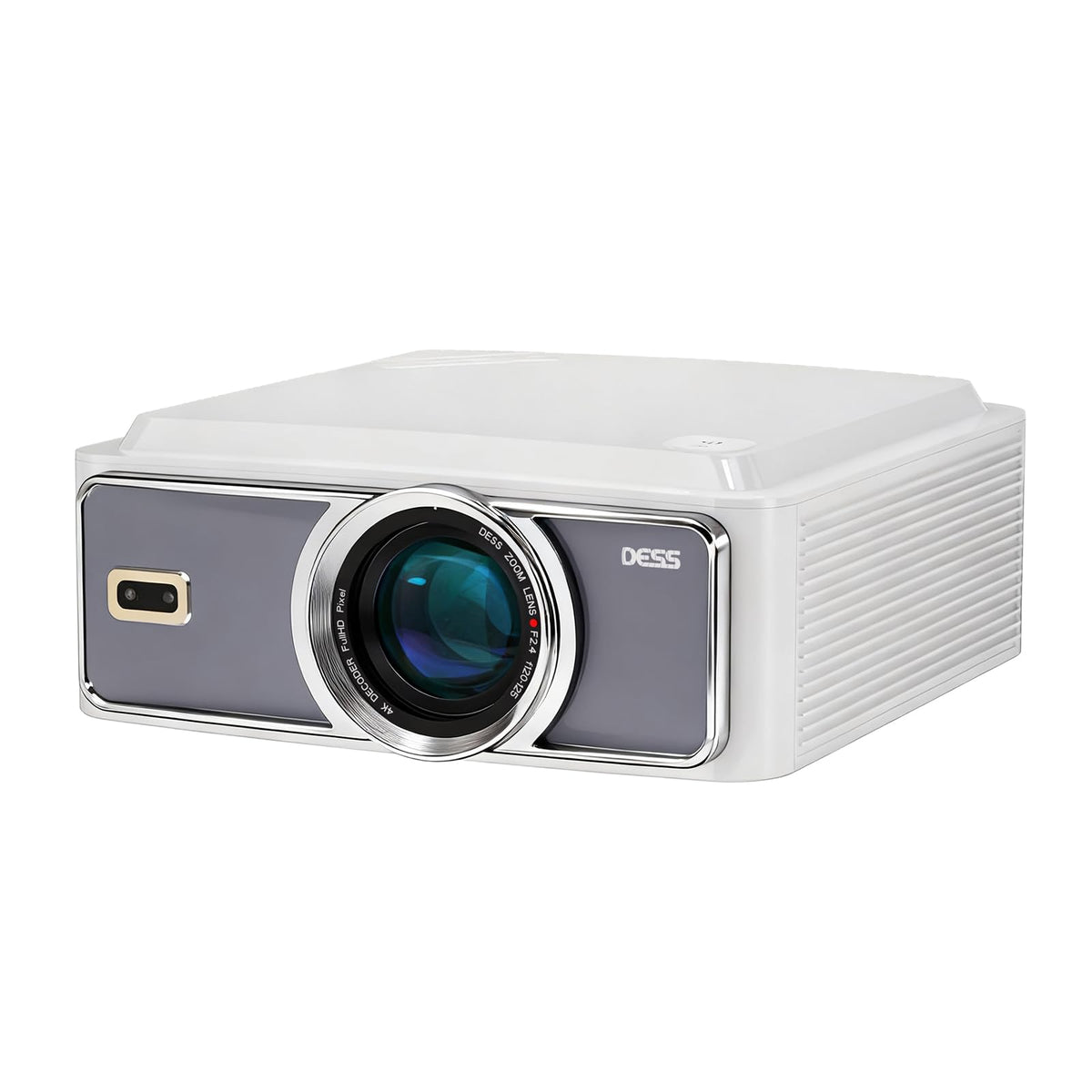 DESS C5 Pro Google TV Projector, 2200 ANSI 1080P, Electric Stand