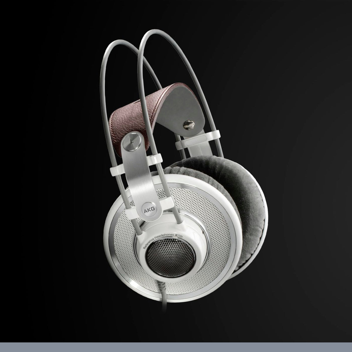 AKG Pro Audio K701 Reference Class Premium Headphones, White