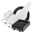 SureCall Fusion5s 2.0 Cell Phone Signal Booster for Home & Office up to 10000 sq ft, Yagi 2 Dome Antennas, Multi-User 4G/5G Boosts Verizon, AT&T, Sprint, T-Mobile, FCC Approved, USA Company