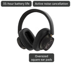 DALI IO-12 Wireless Noise Cancelling Leather Headphones - Dark Chocolate