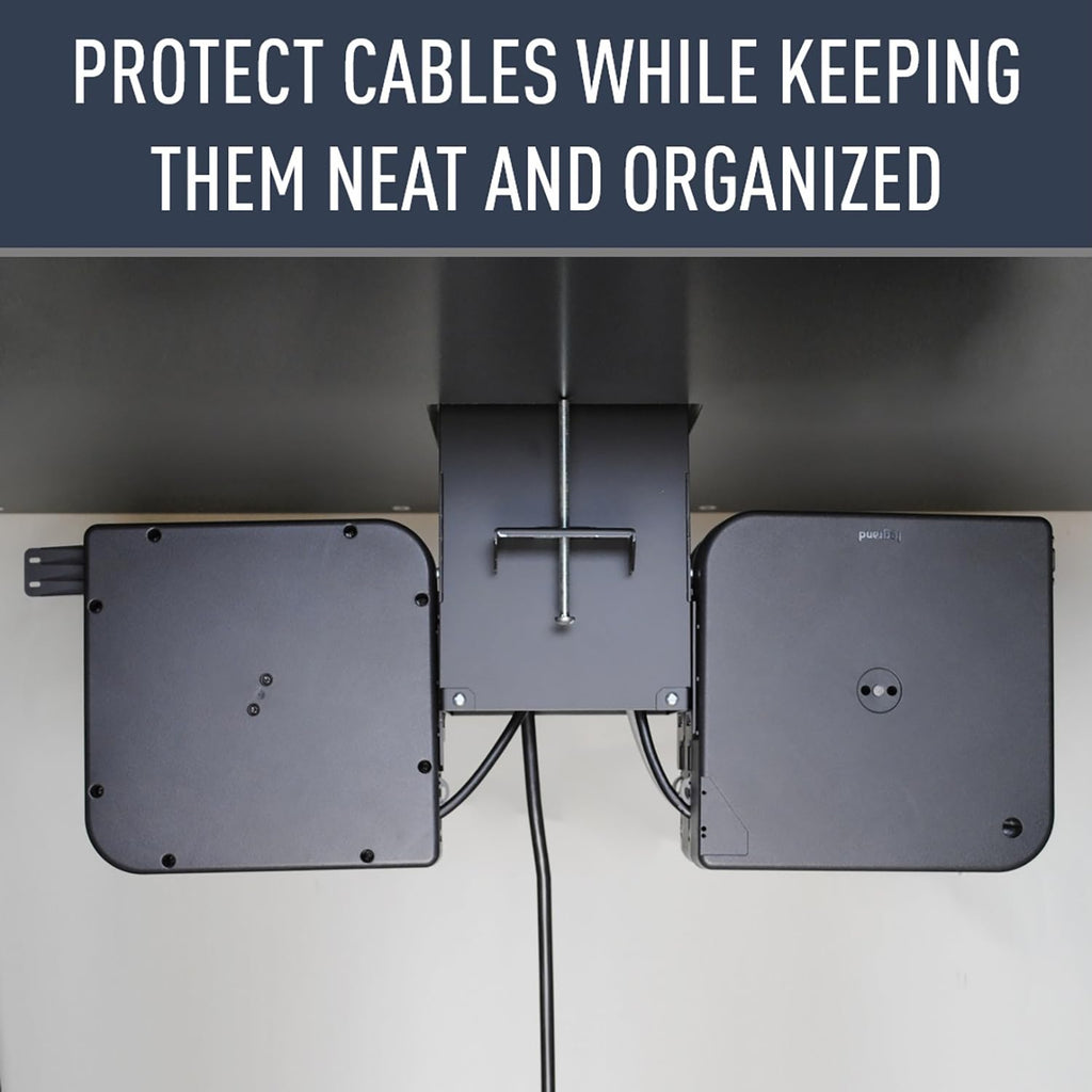 Legrand Wiremold InteGreat Under Table HDMI Cable Retractor, Black, 1-Pack