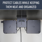 Legrand Wiremold InteGreat Under Table HDMI Cable Retractor, Black, 1-Pack