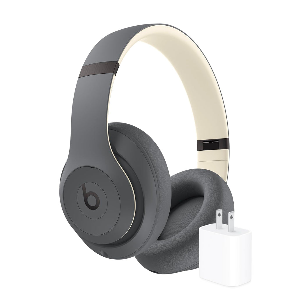 Beats Studio Pro Premium Wireless Over-Ear Headphones- Up to 40-Hour Battery Life, Active Noise Cancelling, Great for Travel & Commuting, USB-C Lossless Audio, Apple & Android Compatible - Sandstone