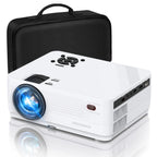 5G WiFi Bluetooth Native 1080 Projector, Full HD Movie Projector, 300" Display Support 4k Home Theater, Compatible with iOS/Android/XBox/PS4/TV Stick/HDMI/USB (White)