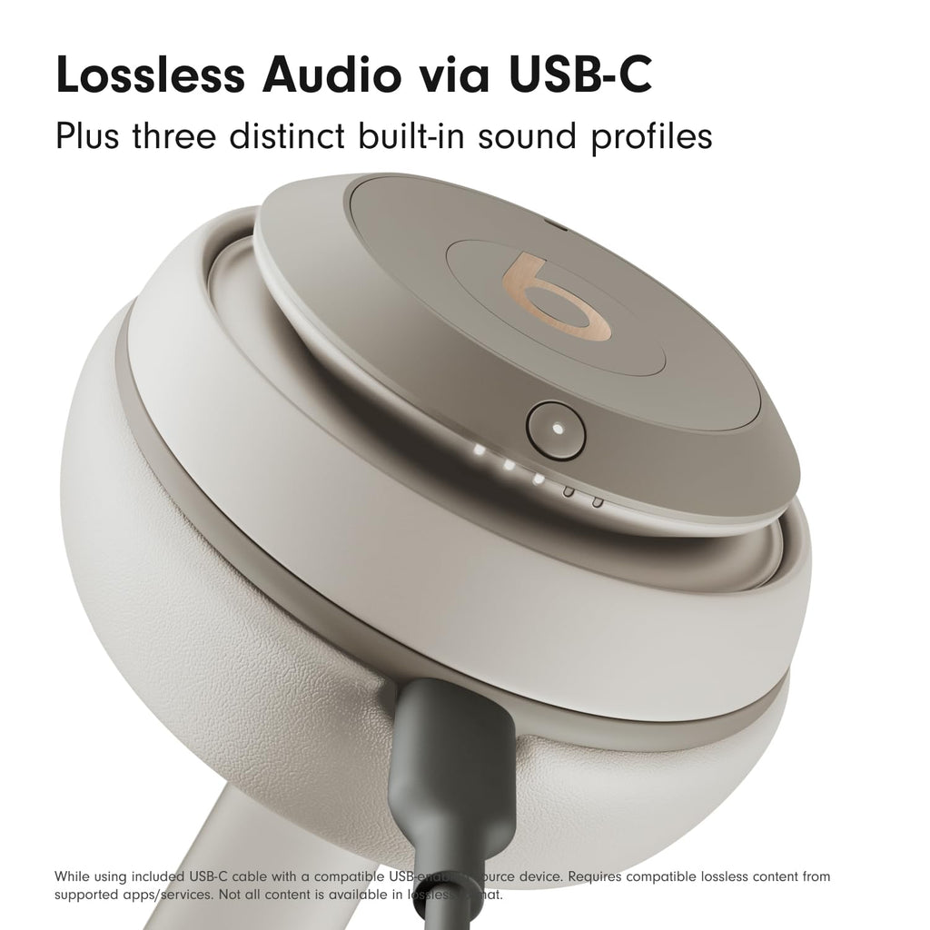 Beats Studio Pro Premium Wireless Over-Ear Headphones- Up to 40-Hour Battery Life, Active Noise Cancelling, Great for Travel & Commuting, USB-C Lossless Audio - Amazon Exclusive Khaki