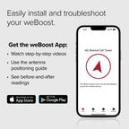 weBoost for Business Office 200 (75 Ohm) Cell Phone Signal Booster | 5G/4G LTE | 72 dB | DIY | All U.S Carriers - Verizon, AT&T, T-Mobile & More | Up to 10,000 sq ft | FCC Approved