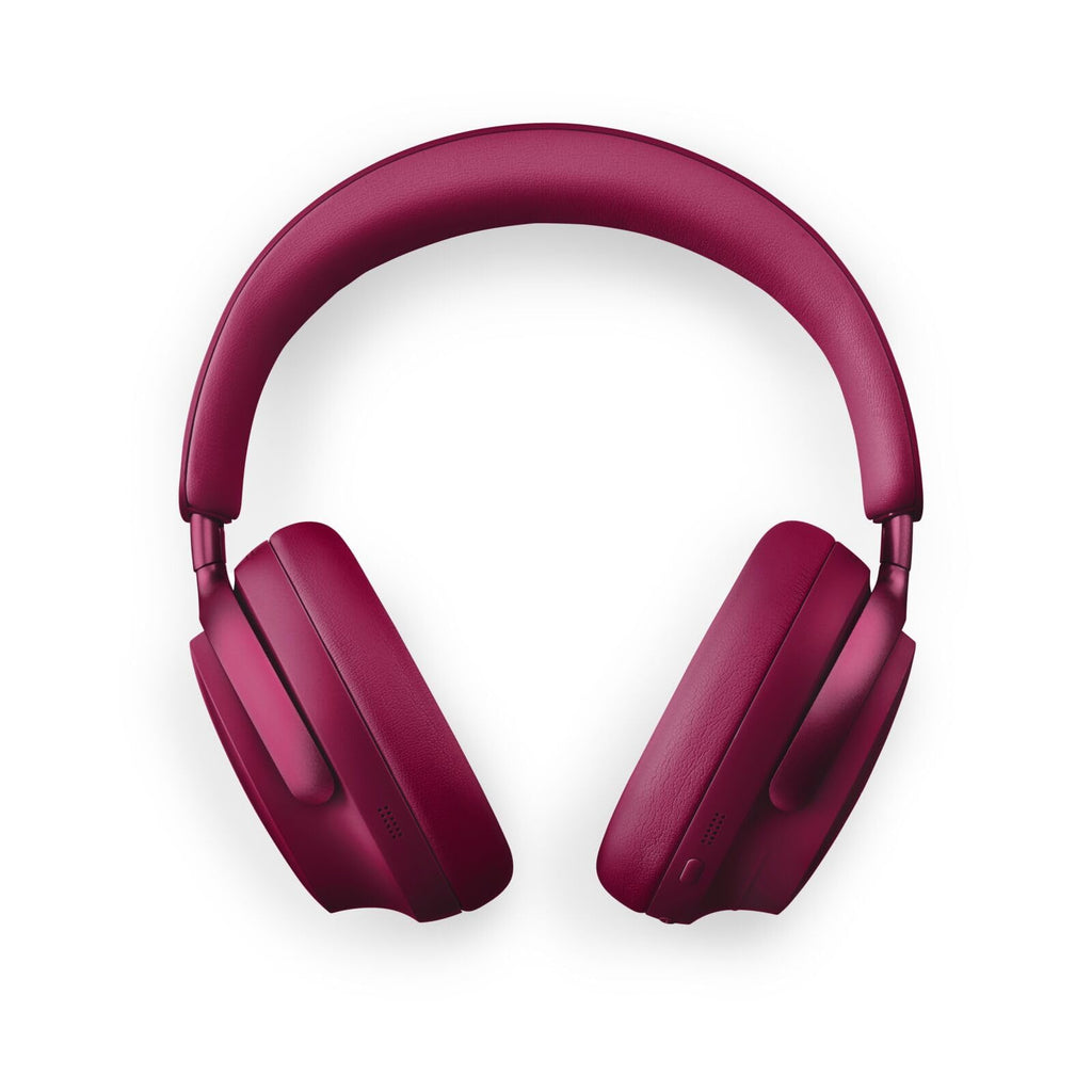 Bose QuietComfort Ultra Bluetooth Headphones, Wireless Headphones with Spatial Audio, Over Ear Noise Cancelling with Mic, Up to 24 Hours of Playtime, Deep Plum - Limited Edition Color (Renewed)