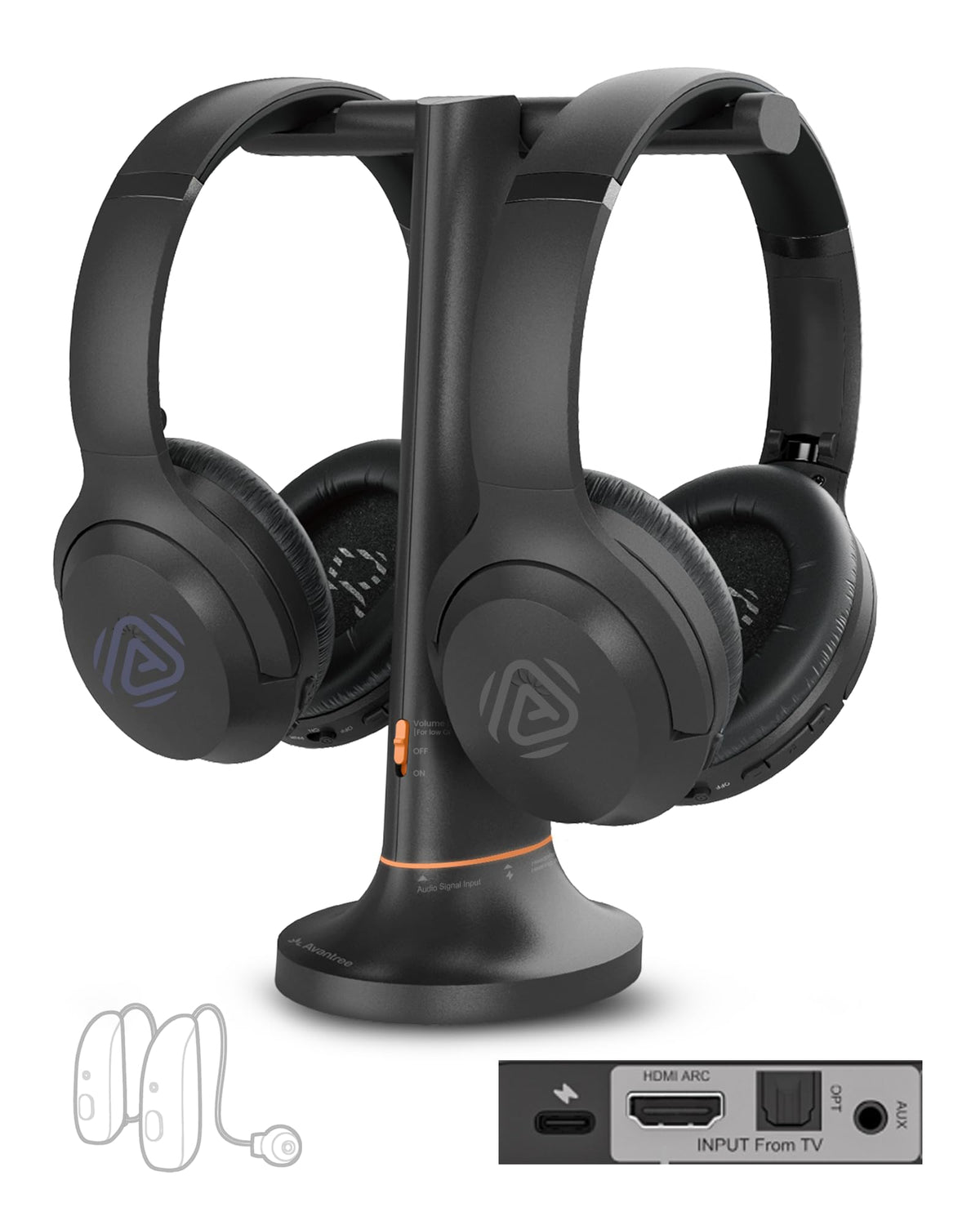 Avantree Duet - Dual Wireless Headphones for TV Watching
