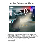 Titanium IP-5IRD4S45-28-PA 4MP Active Deterrence Turret IP Camera