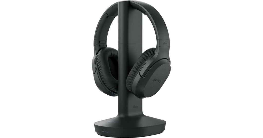 Sony RF400 Wireless Home Theater Headphones for Watching TV WHRF400, Black