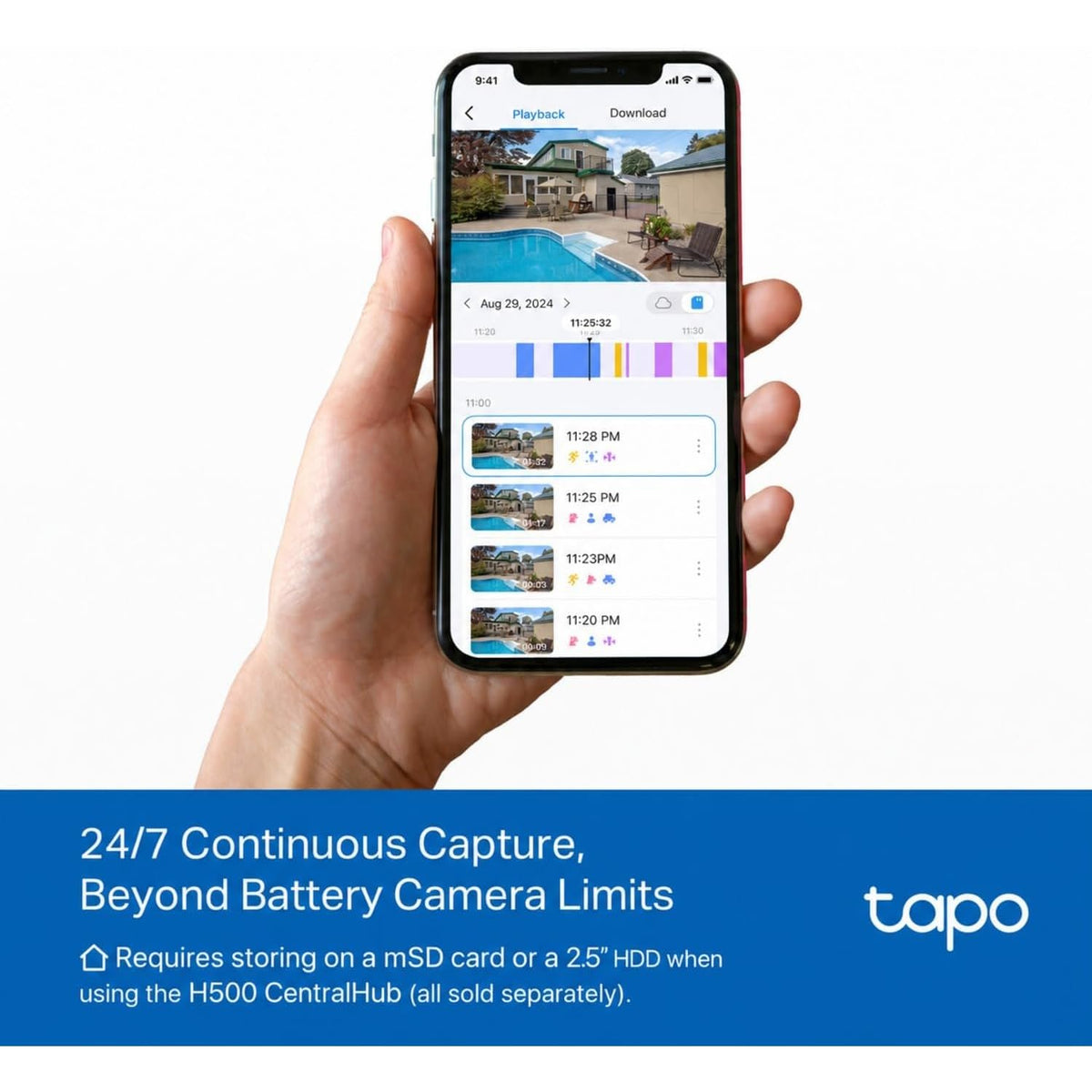 Tapo MagCam 4K Outdoor Wireless Security Camera, C460 KIT(3-Pack)