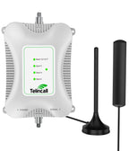 Cell Phone Signal Booster for Car, SUV, Van, 5G/4G LTE 3G for Band 2/4/5/12/13/17/25, Vehicle Cell Phone Booster Compatible with All U.S. Carriers-Verizon, AT&T, T-Mobile & More, Boost Voice & Data