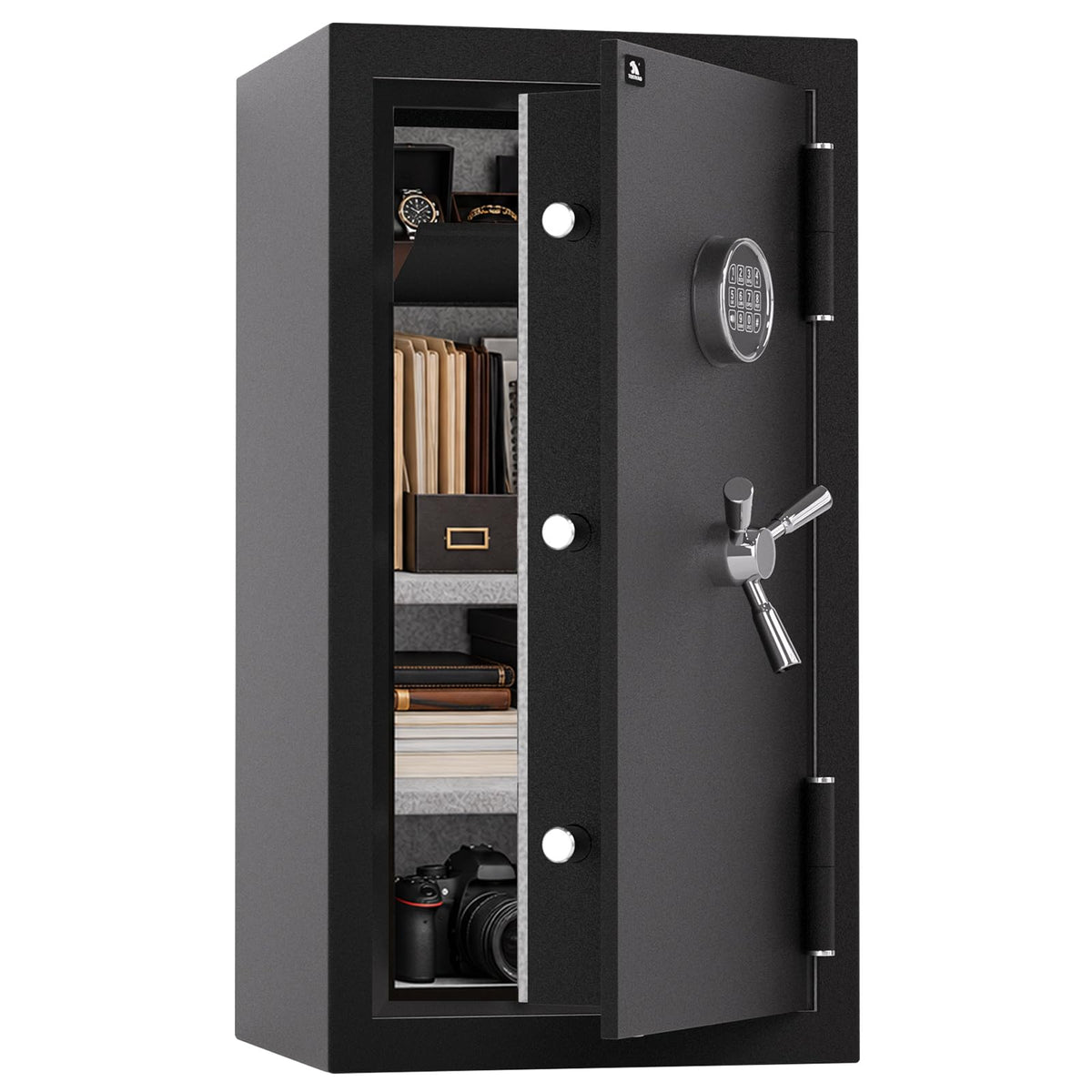 TIGERKING 33.5"H Large Fireproof Safe for Home Office, 5.4 Cu Ft