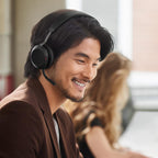 Jabra Evolve2 75 PC Wireless Headset with 8-Microphone Technology - Dual Foam Stereo Headphones with Advanced Active Noise Cancelling, USB-A Bluetooth Adapter and MS Teams-Compatibility - Black