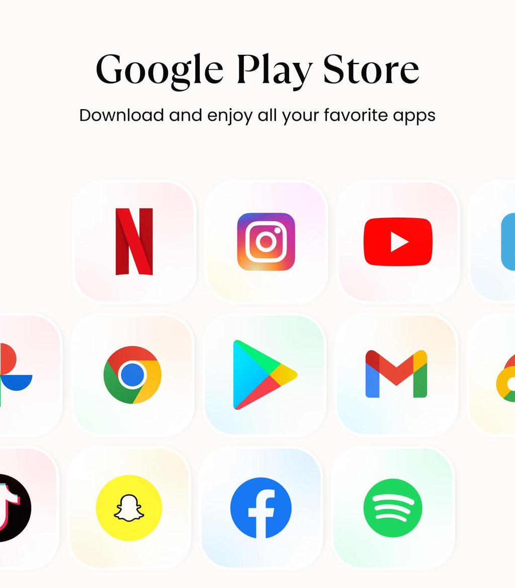 Calendar Plus 2: 32" Smart Digital Calendar with Google Play Store
