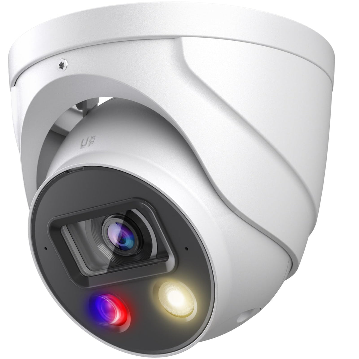 UltraHD 8MP Outdoor IP POE Camera, DMSS APP, 4K @30fps, TiOC Active Deterrent, 98ft Dual IR Color Vision F1.0, Indoor Network Camera, SMD4.0, 2-Way Audio, Vehicle & Human Detection, IVS, IP67, AI SSA