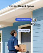 ANNKE 16 Channel Security Camera System 5MP PoE, Two-Way Audio, 2TB HDD