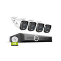 SANNCE 2K 3MP PoE Camera System - NVR with 4PCS Bullet Cameras(1TB HDD)